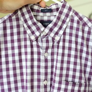 J. Crew Port Gingham Shirt